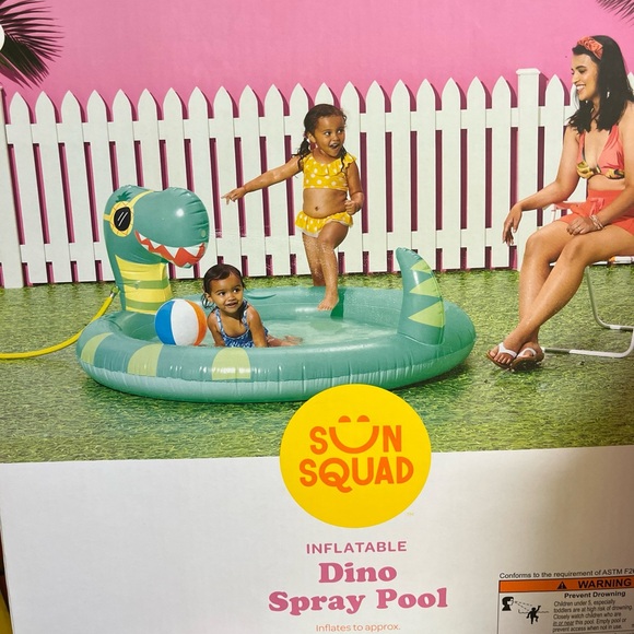 Dino Ride On Sprinkler - Sun Squad - brand new in original box - Picture 2 of 2